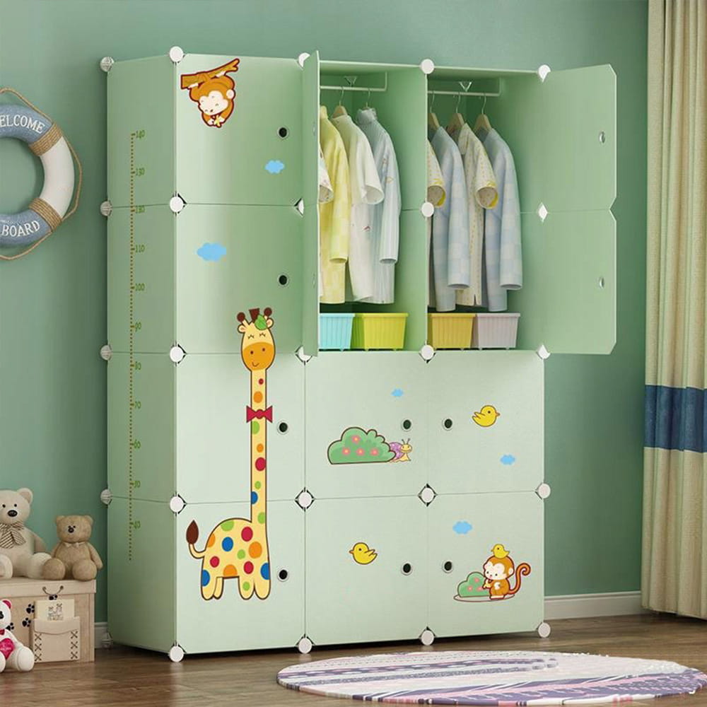 Könnyű, összecsukható szekrény 147x111x47 cm – tökéletes tárolási megoldás kis terekbe