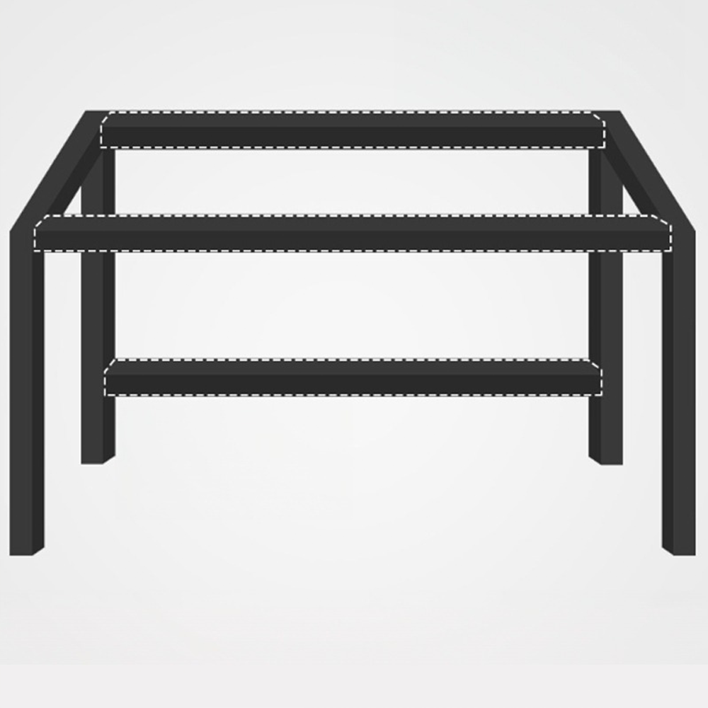 Modern íróasztal, 120x60x74 cm, fém váz és MDF asztallap – Ideális irodai munkához vagy gamereknek