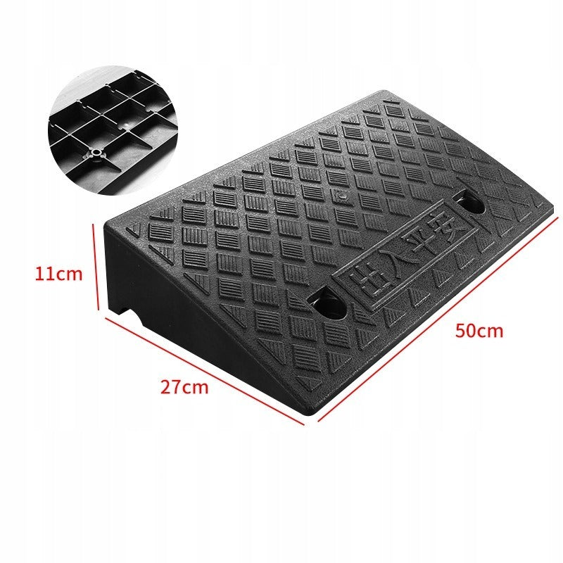 Fekete 11 cm-es járműbeálló rámpa