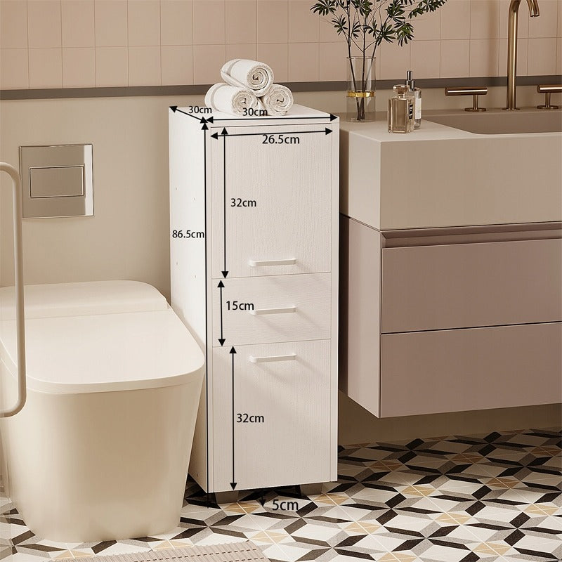 Funkcionális, 2 ajtós szekrény fiókkal, modern loft stílusban, 86 cm