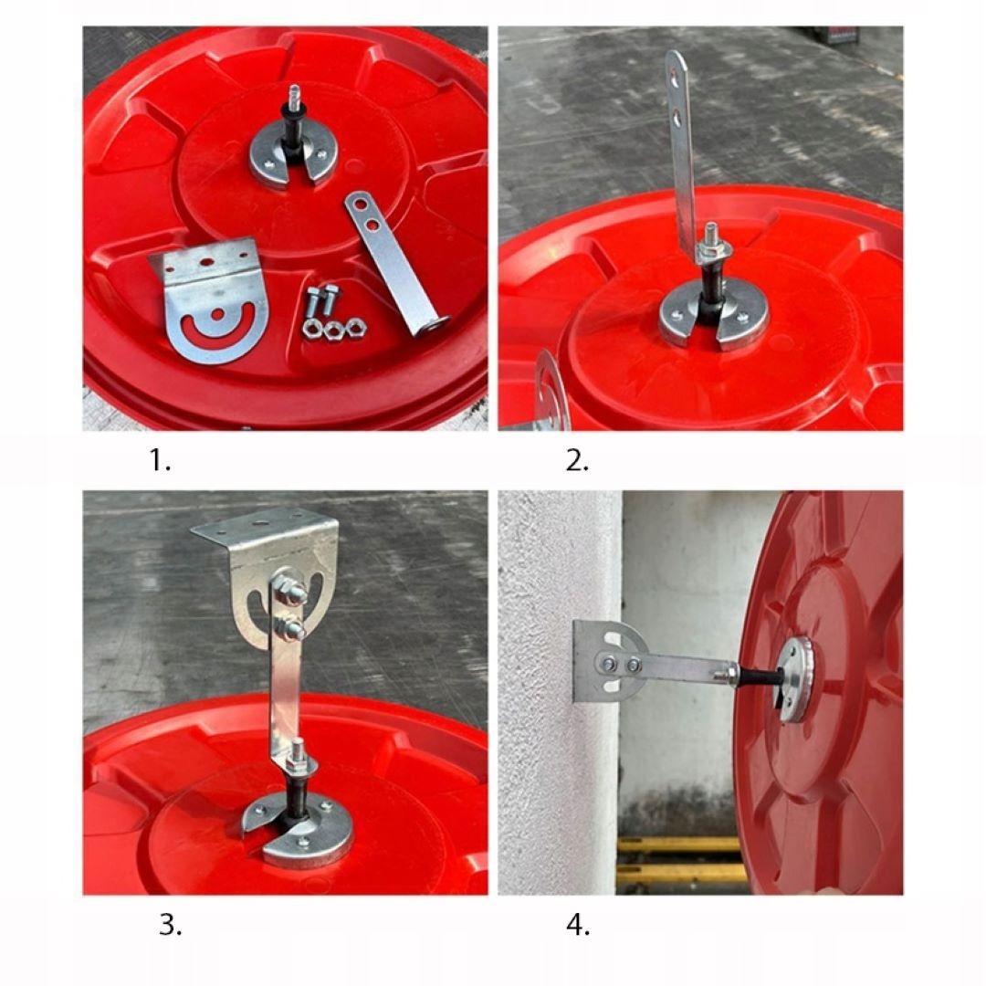 30 cm-es gömb alakú közúti tükör