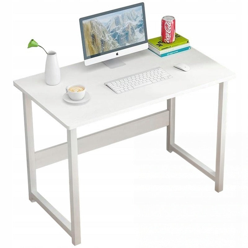 Fehér számítógépes íróasztal loft asztal laptop számítógéphez skandináv stílusban