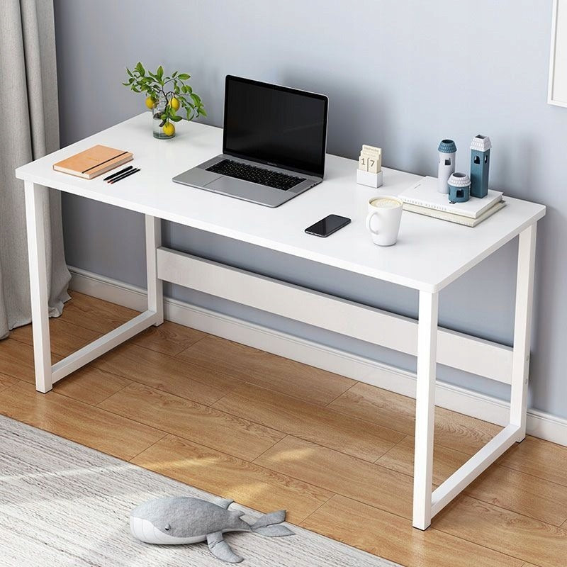 Fehér számítógépes íróasztal loft asztal laptop számítógéphez skandináv stílusban