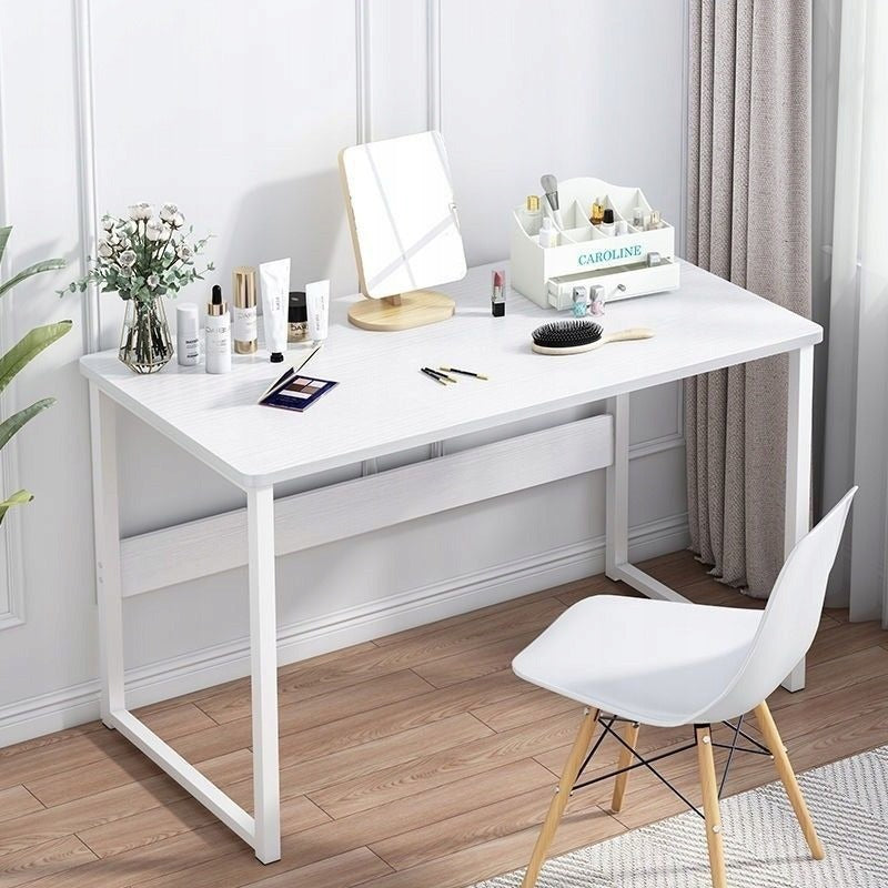 Fehér számítógépes íróasztal loft asztal laptop számítógéphez skandináv stílusban