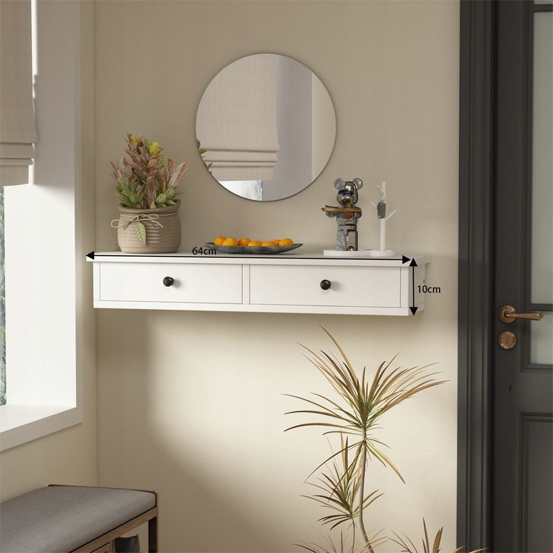 Fali polc – Fehér, Modern, Loft stílusú