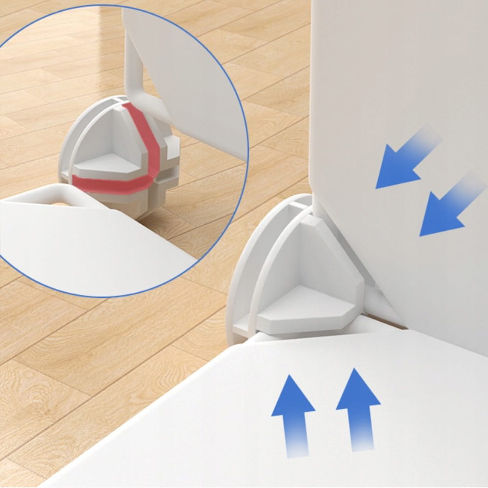 Moduláris műanyag szekrény – ruhák, cipők, játékok rendszerezésére 110x147x47 cm-es