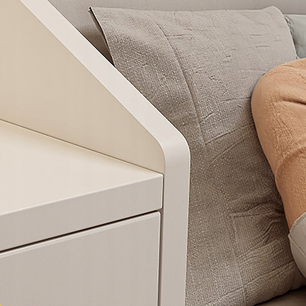 Fehér fésülködőasztal tükörrel, 70x40x130 cm – Elegáns és praktikus megoldás hálószobába vagy fürdőszobába