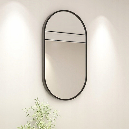 Dekoratív tükör 100x50 cm – modern design, egyszerű felszerelés, ideális fürdőszobába, előszobába vagy hálószobába
