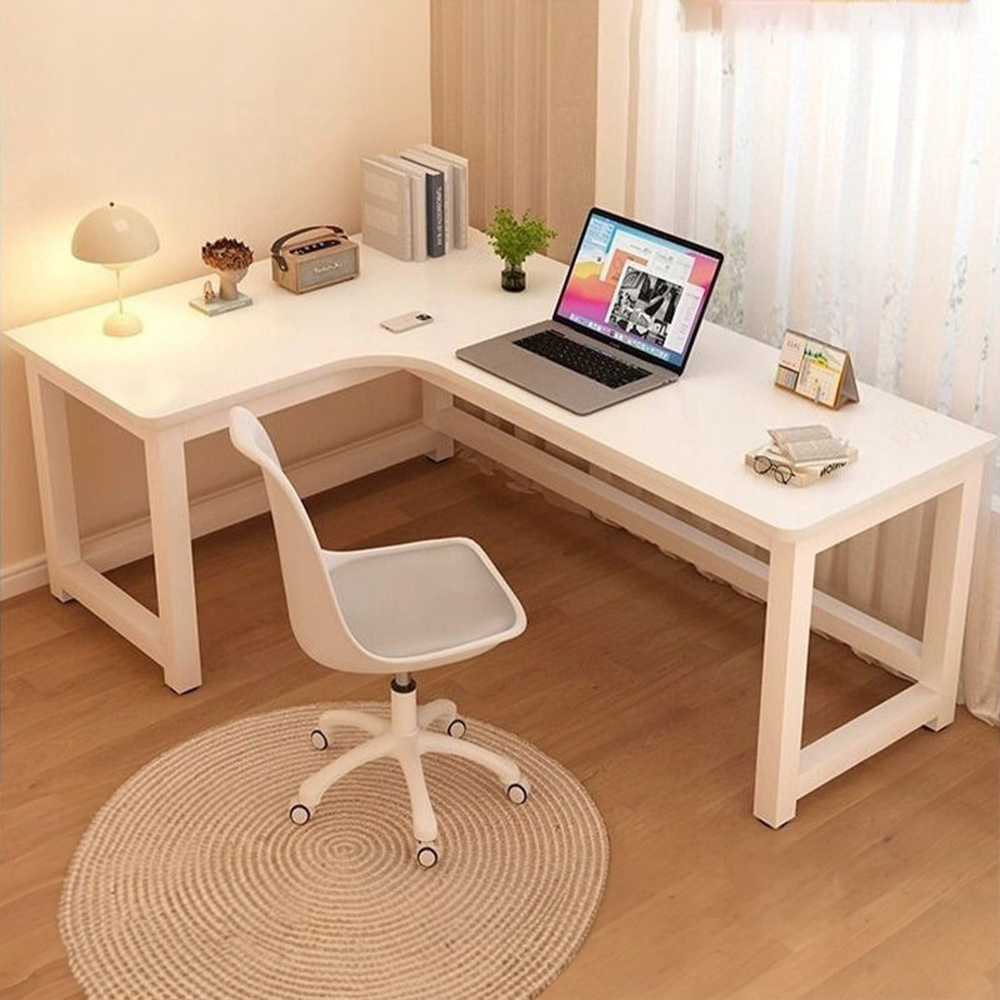 Sarokasztal 120x60 cm, loft stílusban – modern íróasztal gaminghez és otthoni irodához, fémvázas kialakítással