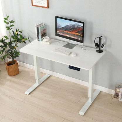 Elektromosan állítható magasságú íróasztal – 120x60x72 cm, ergonomikus munkához és gaminghez