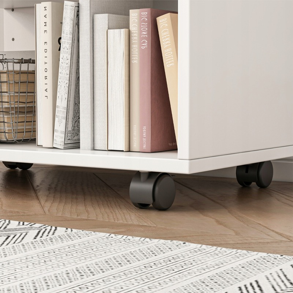 Fehér szekrény 60 cm – modern loft stílusú kialakítás, ideális irodába vagy otthoni munkakörnyezetbe
