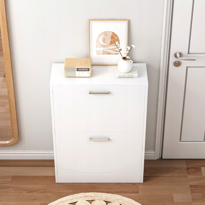 Fehér cipősszekrény MDF-ből, 60 cm – modern dizájn előszobába, gardróbba vagy folyosóra