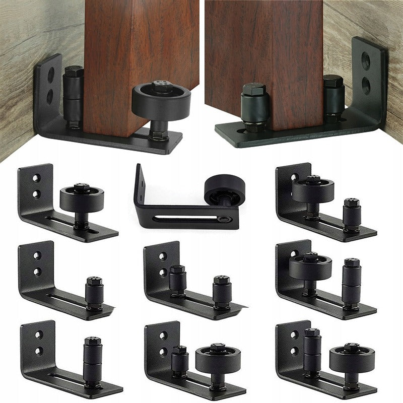 Vezető sín, alsó vezető csúszóajtókhoz, istállóajtó görgő