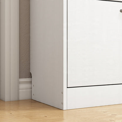 Cipőtartó szekrény előszobai komód loft stílusban 3 ajtós modern 110 cm