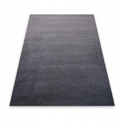 Puha, szürke, kényelmes szőnyeg