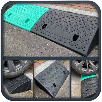 Fekete szegély rámpa 5 cm