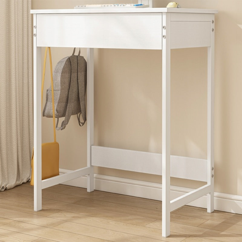 Gyermek számítógépasztal fiókkal – fehér, 60 cm