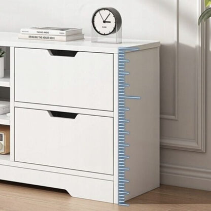 Fehér TV-állvány 120 CM