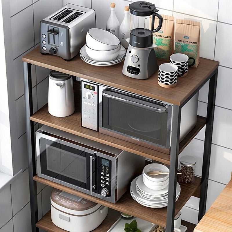 Barna ipari álló könyvespolc, 5 polc, loft stílusú, 160 cm