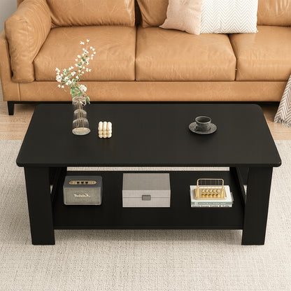 Ipari stílusú irodai loft könyvespolc – fa – 2 polcos – rusztikus barna konzolasztal.