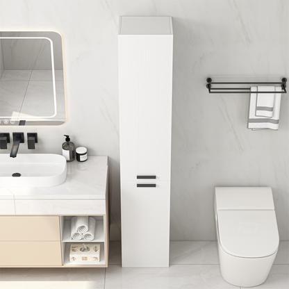 Fürdőszobaszekrény oszlop 174 cm fehér