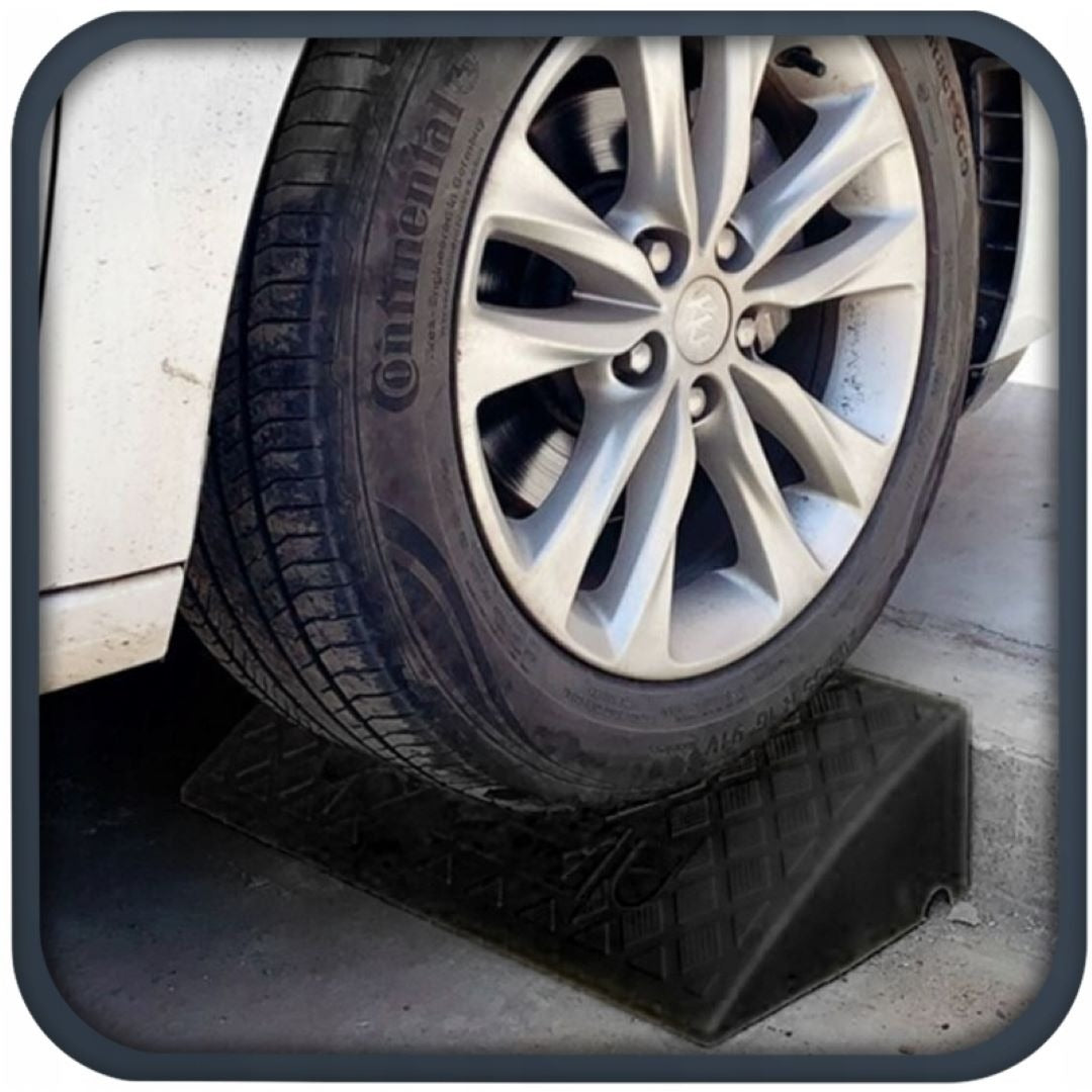 Fekete szegély rámpa 5 cm