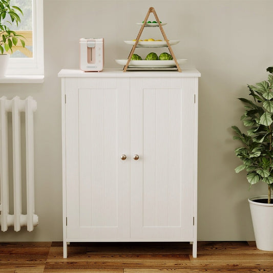 Szekrény, könyvespolc, fiókos szekrény, fürdőszoba, előszoba, tetőtér, 2 ajtó, fehér, 80 cm magas