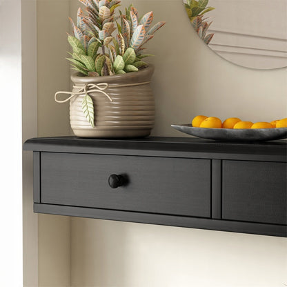 Fali polc fiókokkal – modern loft fali szekrény nappaliba vagy hálószobába