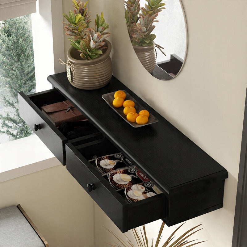 Fali polc fiókokkal – modern loft fali szekrény nappaliba vagy hálószobába