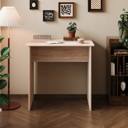 Sonoma Tölgy Számítógépasztal 80 cm – Skandináv Loft Irodai Asztal