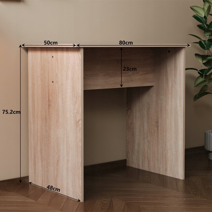 Sonoma Tölgy Számítógépasztal 80 cm – Skandináv Loft Irodai Asztal