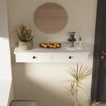 Fali polc – Fehér, Modern, Loft stílusú