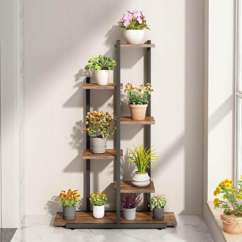 Növényállvány barna modern 113CM