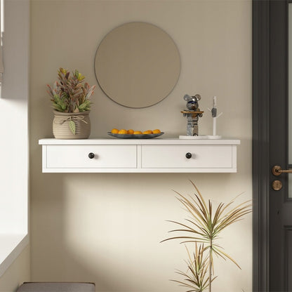 Fali polc – Fehér, Modern, Loft stílusú
