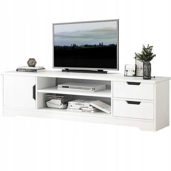 Fehér TV-állvány 120 CM