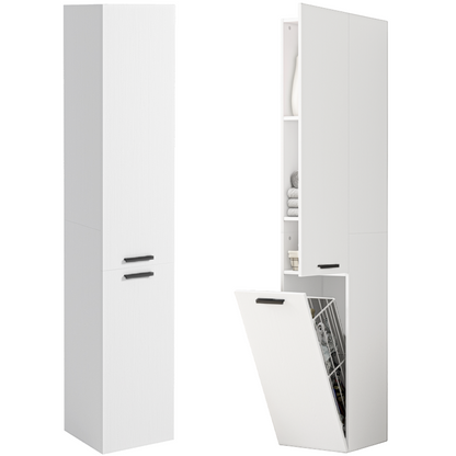 Fürdőszobaszekrény oszlop 174 cm fehér